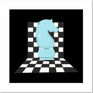 Chessboard Posters and Art